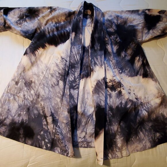 Spectacular 80s NOS duster coat Kristine St. Rrik - Picture 1 of 6